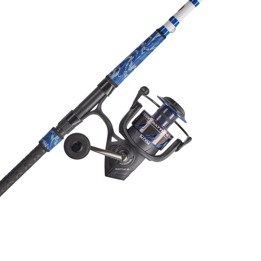 PENN 10' Battle III LE Spinning Combo, Reel Size 8000