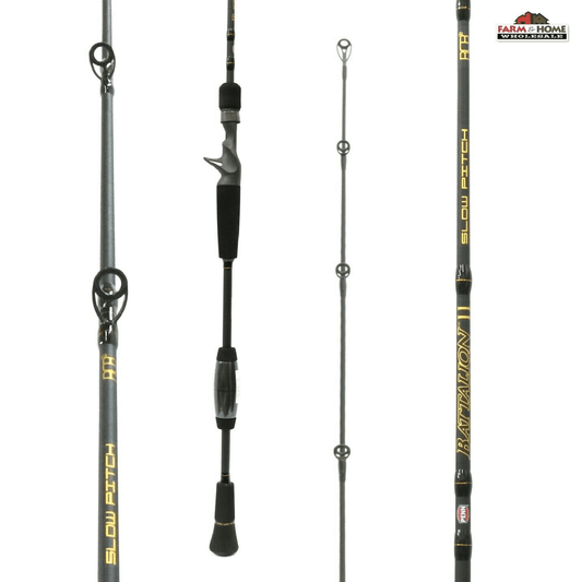 PENN 6¡¯8¡± Battalion II Slow Pitch Casting Rod, 20lb Line Rating