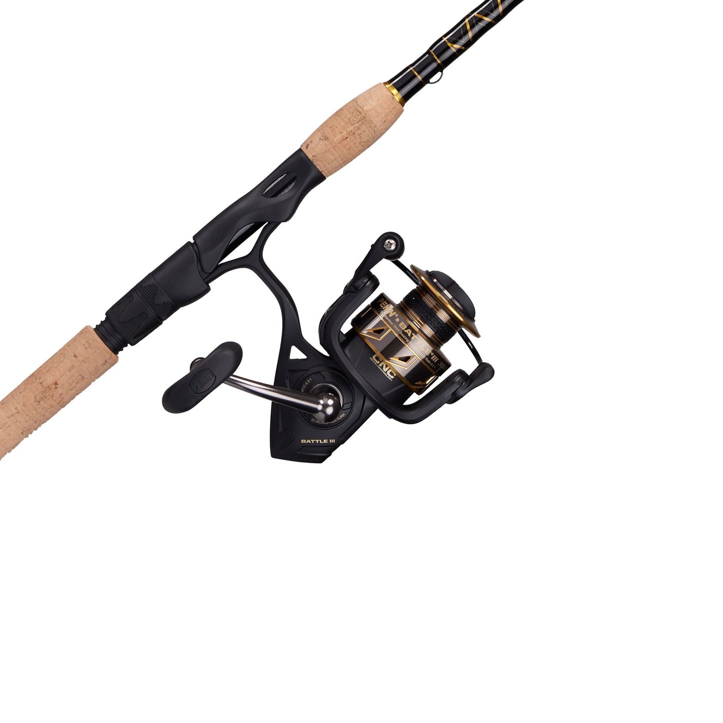 PENN 7¡¯ Battle III Fishing Rod and Reel Spinning Combo