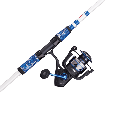 PENN 7' Battle III LE 1-Piece Spinning Combo, Reel Size 4000