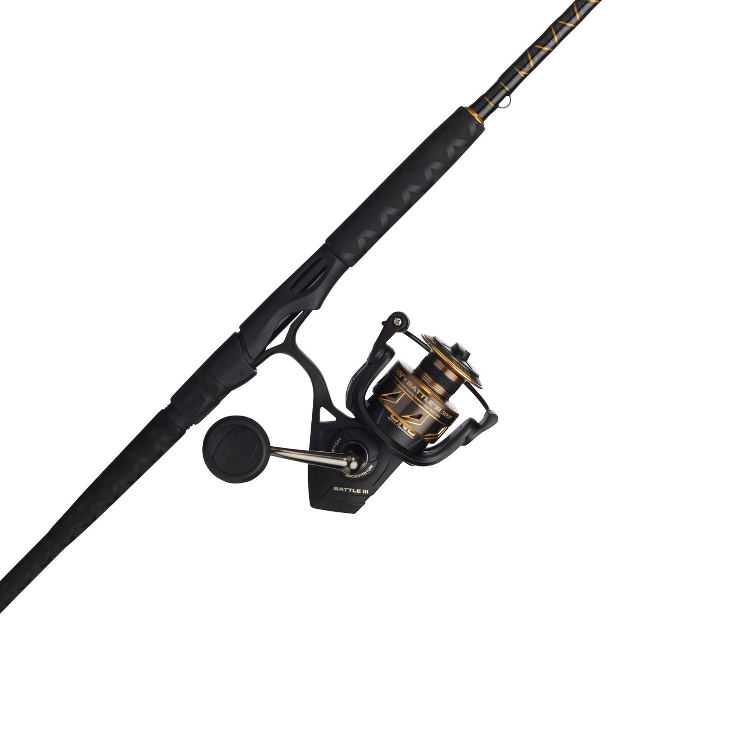 PENN 8¡¯ Battle III Fishing Rod and Reel Spinning Combo