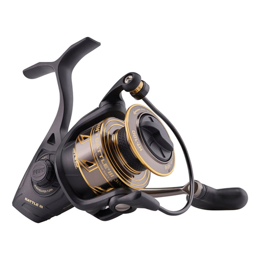 PENN Battle III Spinning Inshore Fishing Reel, Size 3000 (1518032)