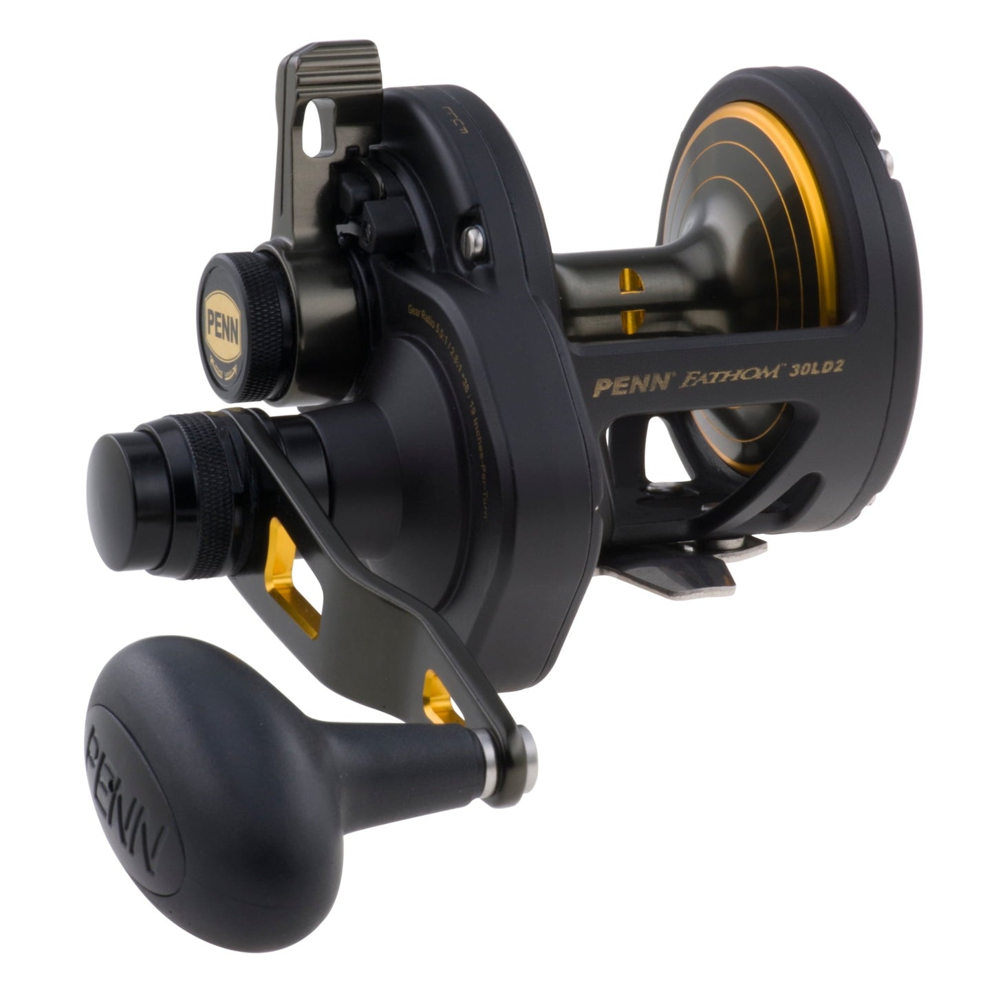 PENN Fathom Lever Drag 2-Speed Reel, Size 30 Fishing reels