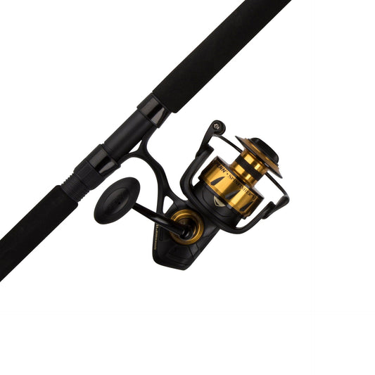 PENN Spinfisher VI Fishing Rod and Reel Spinning Combo, 6'6' 1PC MH, 6500