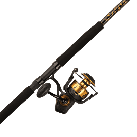 PENN Spinfisher VI Fishing Rod and Reel Spinning Combo, 7' 1PC H, 7500