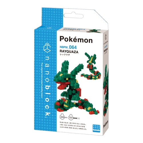 Pokemon Center Original Nanoblock Rayquaza