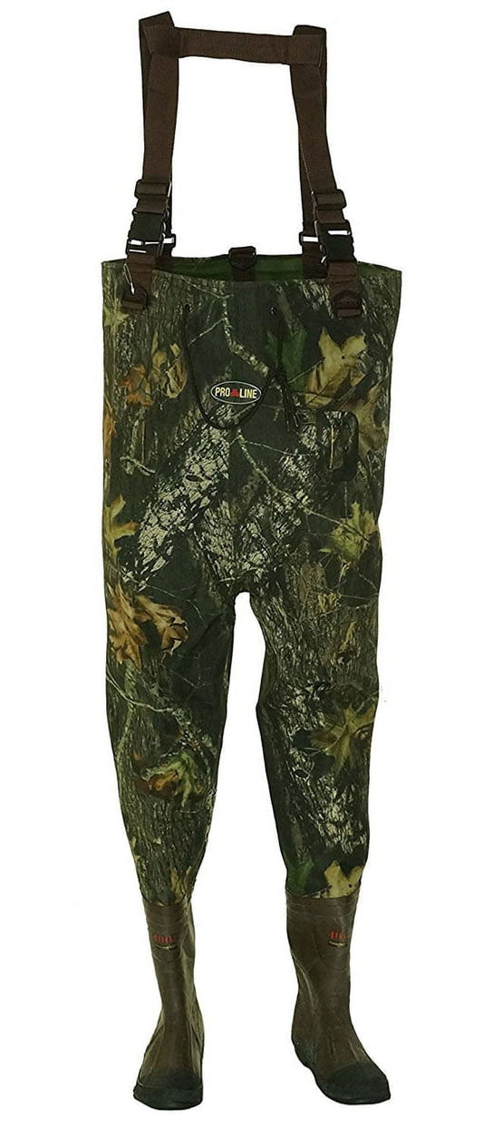 Pro Line Men's Teal: 2 Ply Chest Wader - Sunrise - Size 8