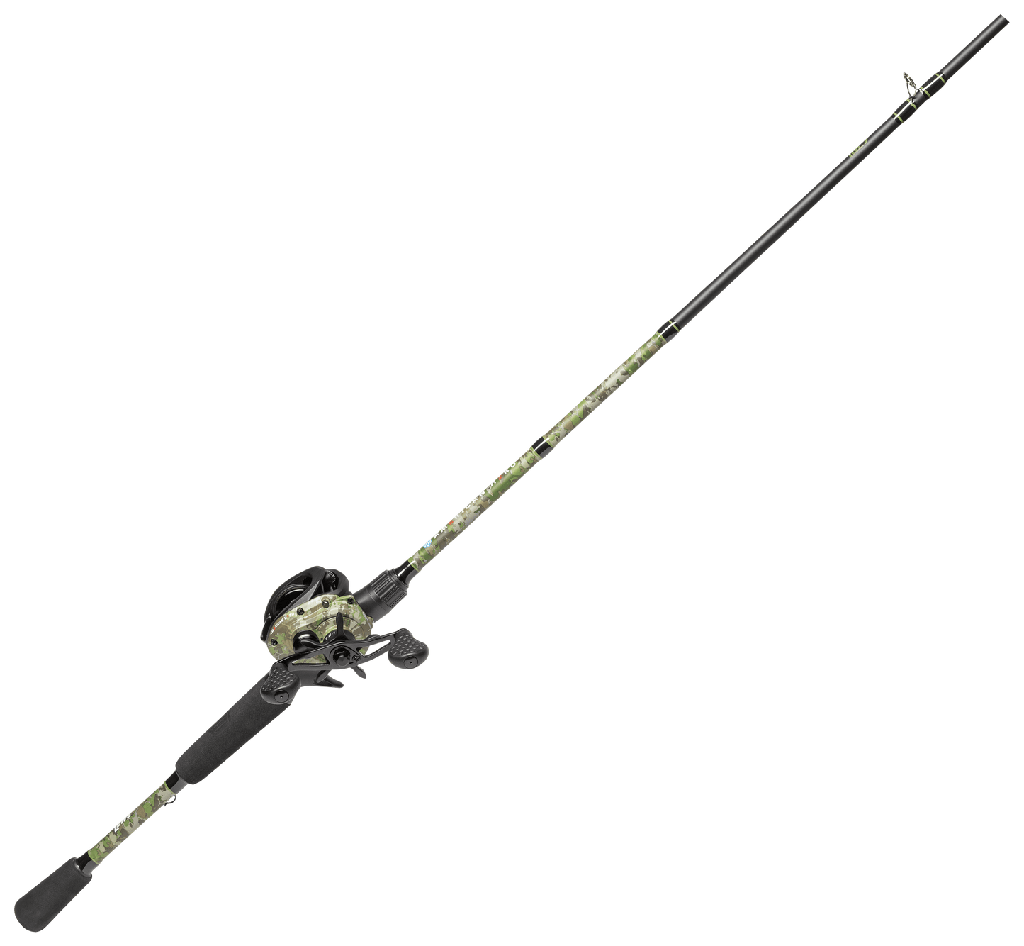 Refurbished Lew's American Hero Camo Baitcast Combo - Left - 7' - Medium Heavy - 10-20 lbs. Line Weight