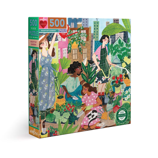 Rooftop Garden 500 Piece Jigsaw Puzzle
