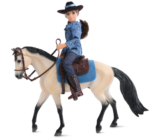 Breyer Freedom Series "Western Horse And Rider"