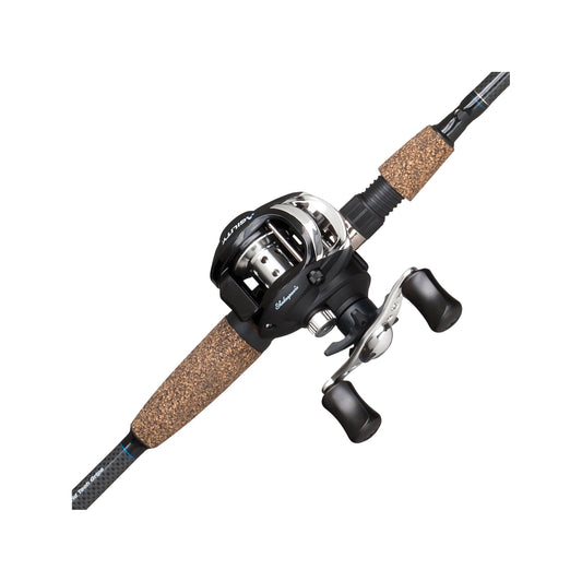 Shakespeare Agility Low Profile Baitcast Reel and Fishing Rod Combo