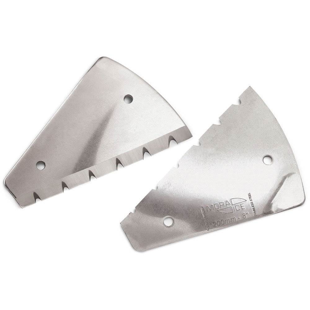 StrikeMaster 8 Inch Stainless Steel Replacement Blades for Lazer Power Augers