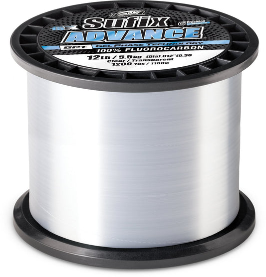 Sufix 679-1017C Advance Fluorocarbon Line, 17lb Test