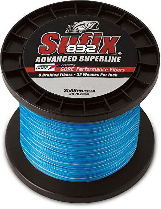 Sufix 832 Advanced Superline Braid 15lb Coastal Camo 3500 yds