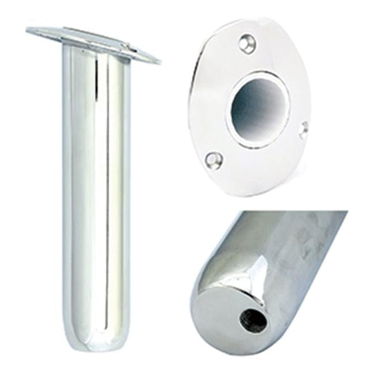 Tigress 88537 9 in. 0 deg Oval Head Closed Base Rod Holder