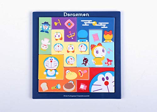 Ensky Tile Puzzle Tp-04 Doraemon (8 Pieces) Japanese Doraemon Jigsaw Puzzle