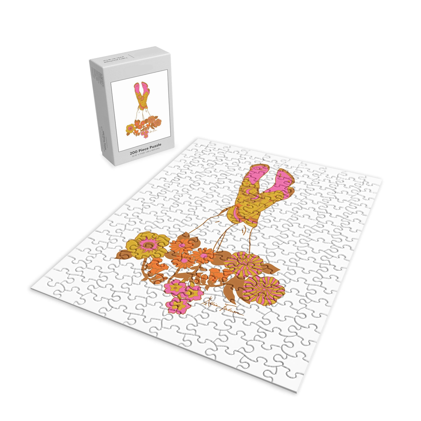 Love Stoned Cowboy Boots Jigsaw Puzzle (DS) DD