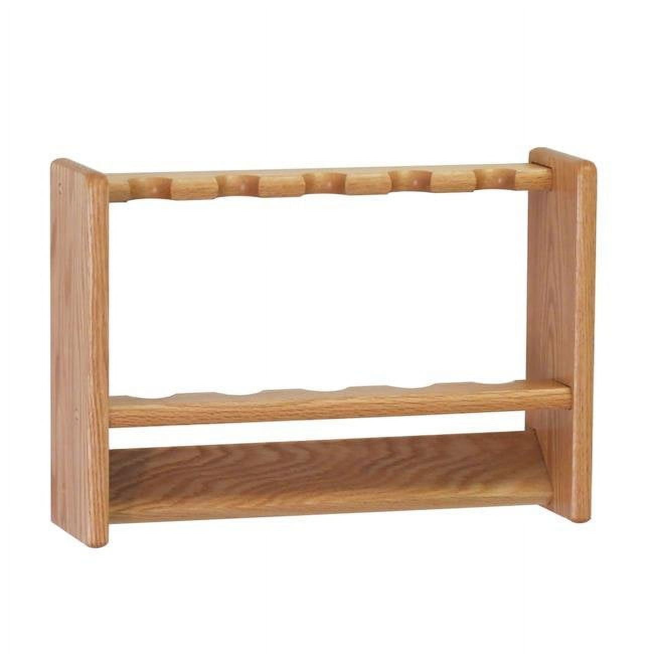 Wooden Mallet PRF5LO 5 Fishing Rod Rack - Light Oak