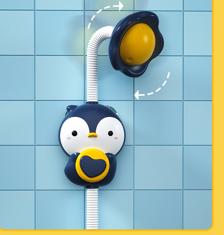 Playful Penguin Water Spray Bath Toy