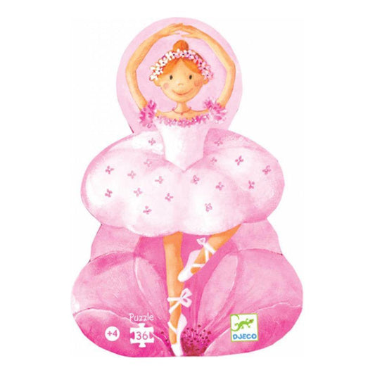 Djeco Silhouette Puzzle Ballerina 36 Pieces