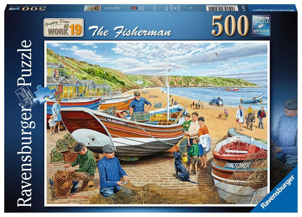 Ravensburger 16414 The Fisherman No 19 500 Piece Jigsaw Puzzle