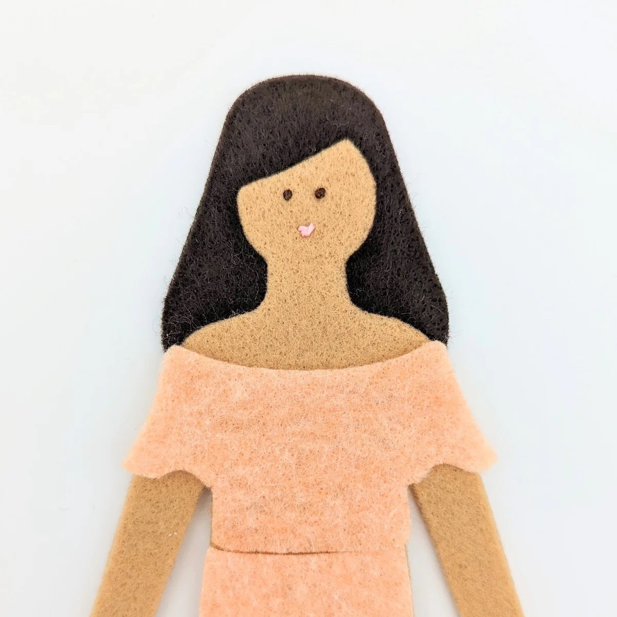 Deluxe Felt Doll Set and Travel Case Toys Lowercase Toys Caramel Periwinkle