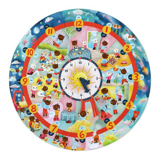 Around the Clock Puzzle - Learning Toy