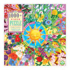Flower Calendar Puzzle - 1000pc