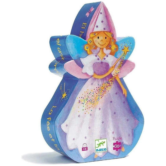 Djeco Silhouette Puzzle Fairy 36 Pieces