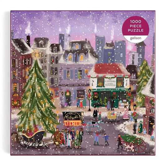 Joy Laforme Christmas Square 1000 Piece Puzzle