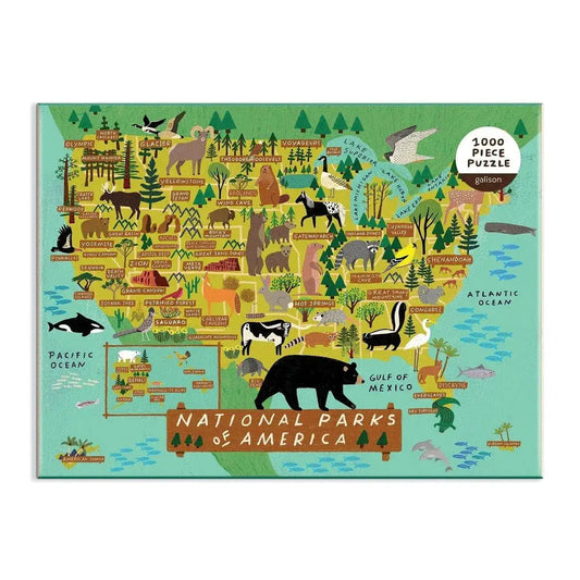 National Parks of America 1000 Piece Jigsaw Puzzle