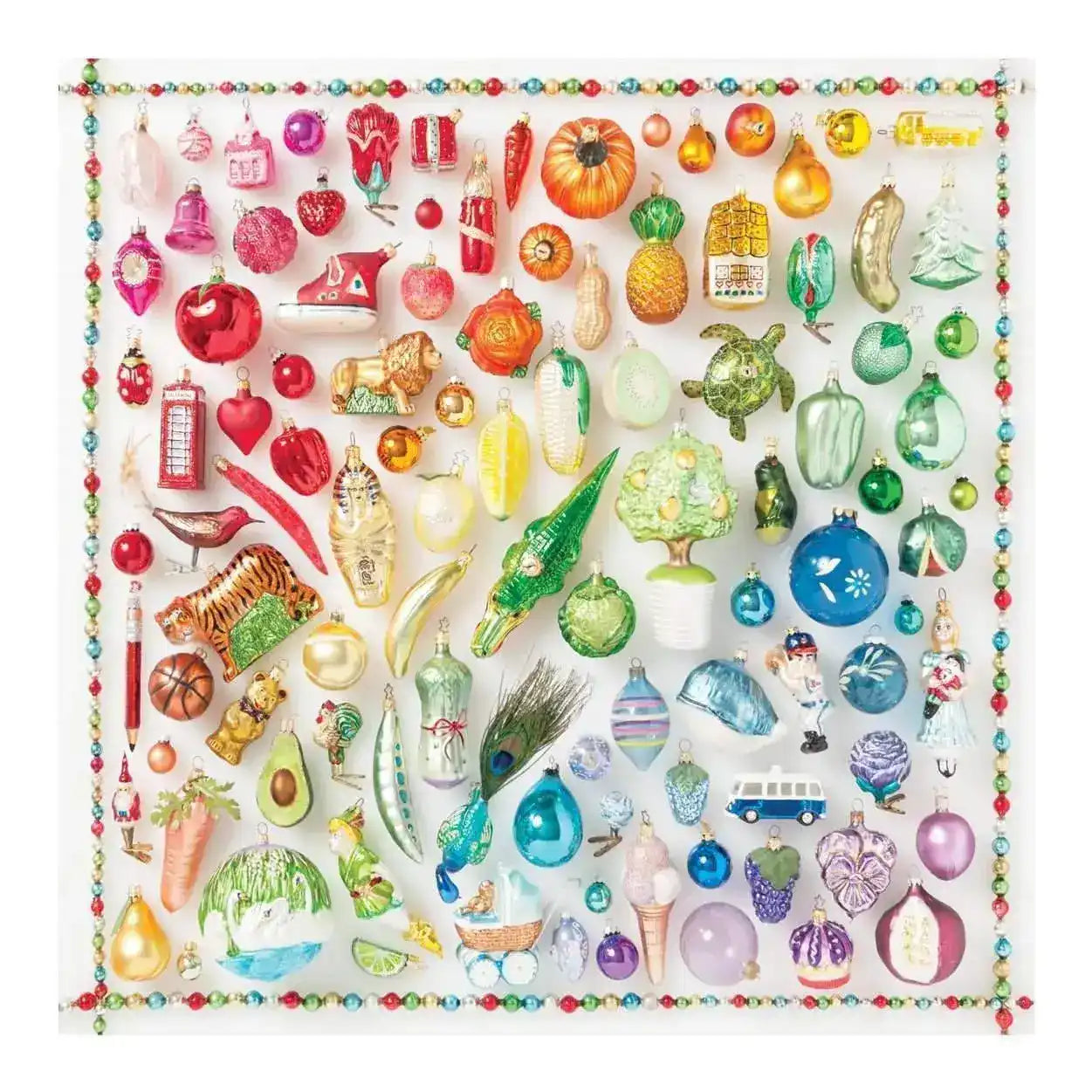 Rainbow Ornaments 500 Piece Jigsaw Puzzle
