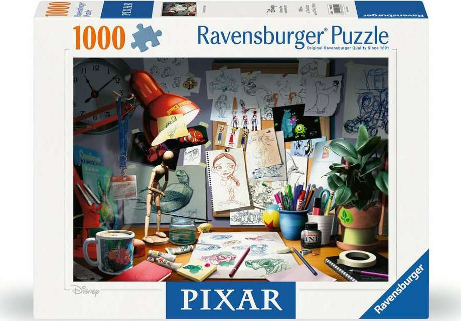The Artist's Desk 1000 pc Puzzle