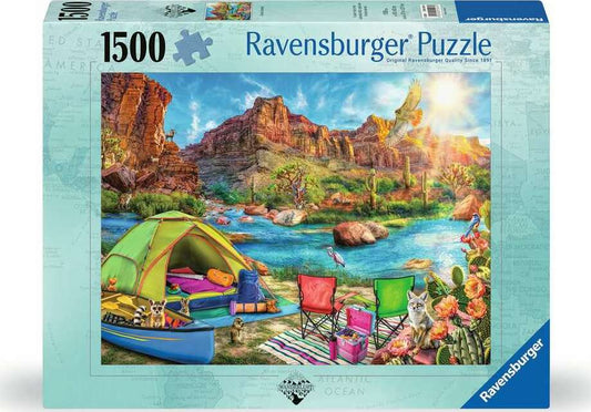 Canyon Camping 1500 pc Puzzle