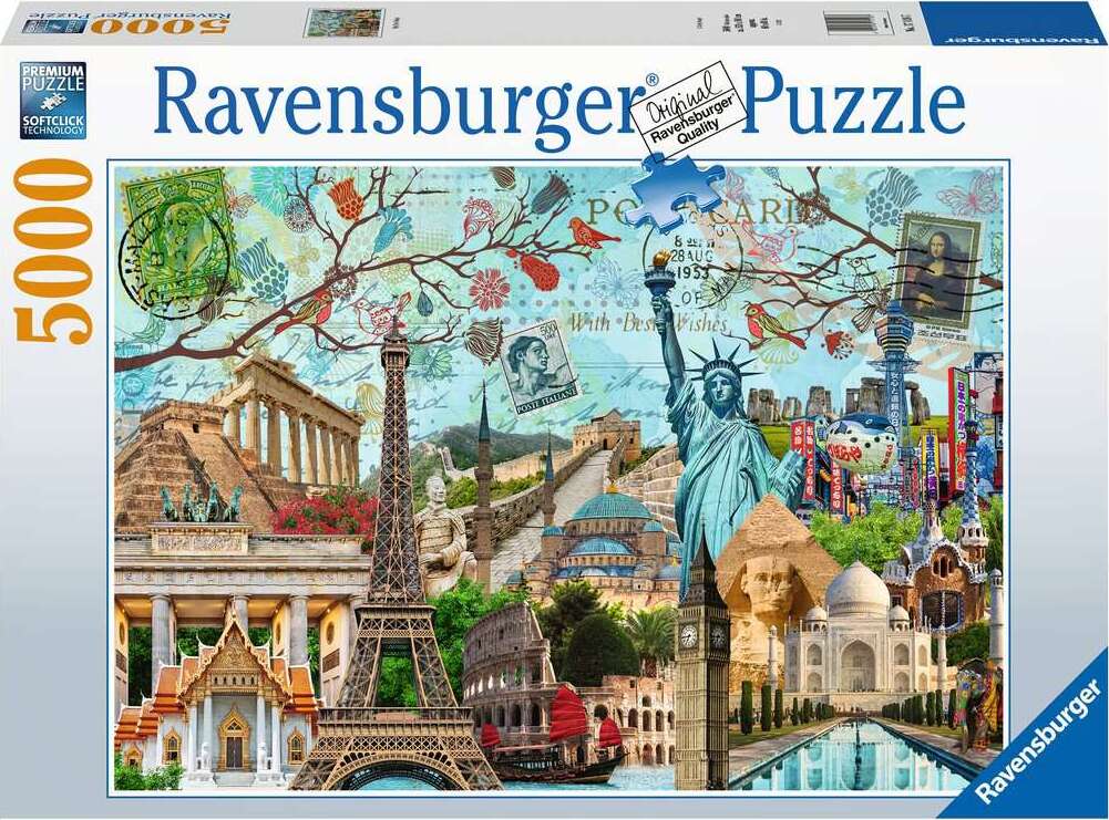Big City Collage 5000 pc Puzzle