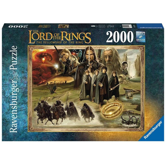 Ravensburger 2000 Piece Puzzle Lord of the Rings: The Fellowship of the Ring