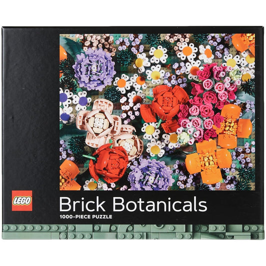 Chronicle Books LEGO Brick Botanicals 1000 Piece Puzzle